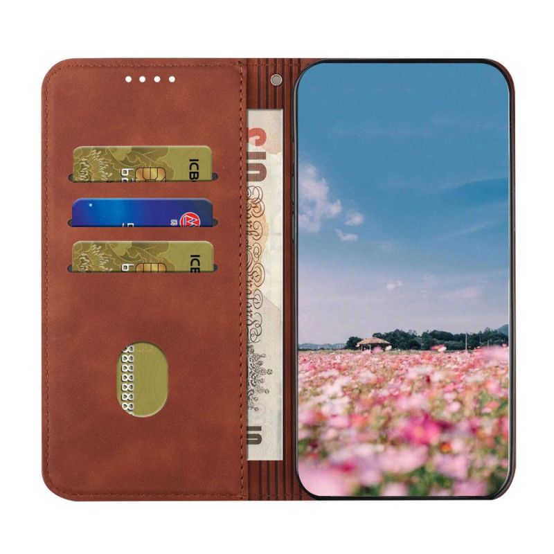 Folio-hoesje Voor Xiaomi Redmi Note 11 / Poco M4 Pro 5g Style Leder S-design