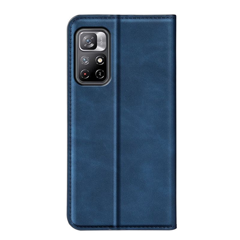 Folio-hoesje Xiaomi Redmi Note 11 / Poco M4 Pro 5g Huid-aanraking