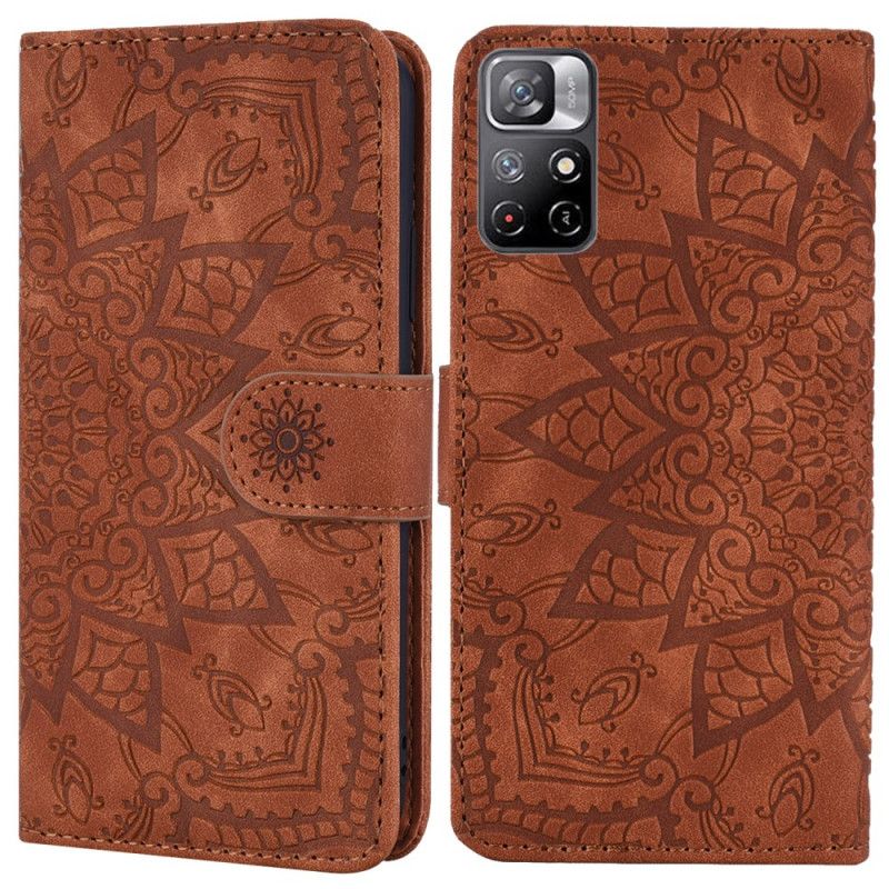 Folio-hoesje Xiaomi Redmi Note 11 / Poco M4 Pro 5g Telefoonhoesje Barokke Mandala