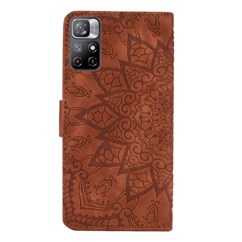 Folio-hoesje Xiaomi Redmi Note 11 / Poco M4 Pro 5g Telefoonhoesje Barokke Mandala