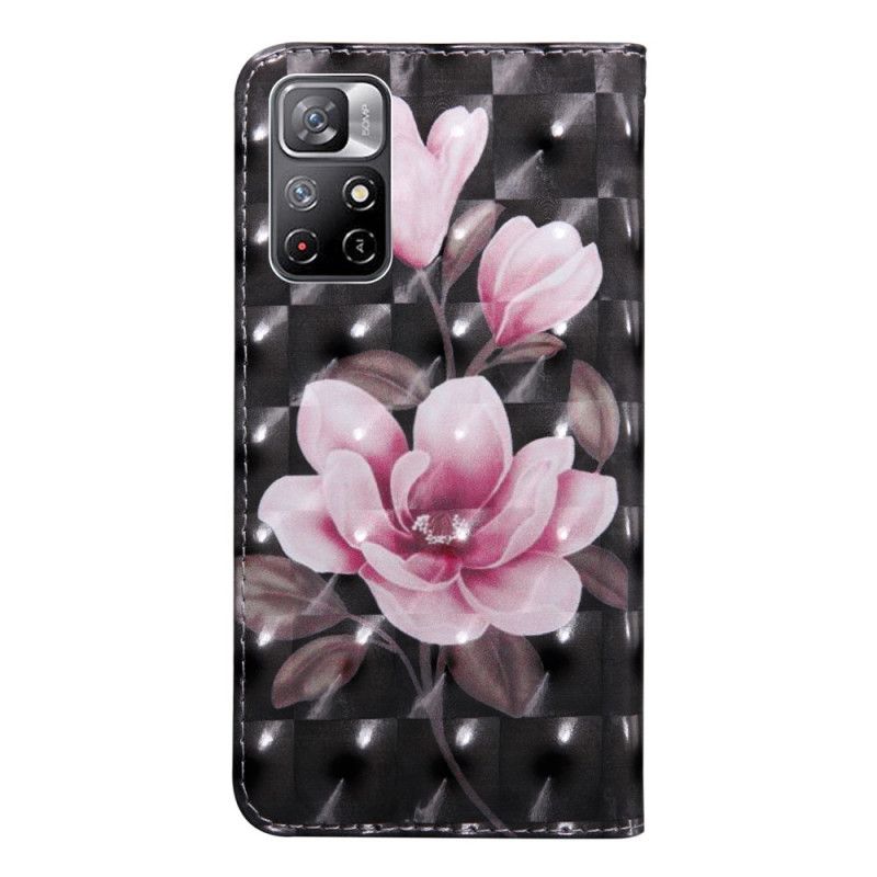 Folio-hoesje Xiaomi Redmi Note 11 / Poco M4 Pro 5g Telefoonhoesje Bloesem Bloemen