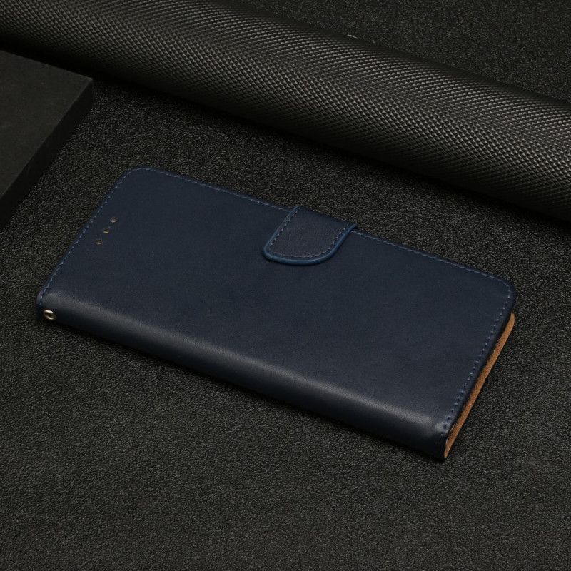 Folio-hoesje Xiaomi Redmi Note 11 / Poco M4 Pro 5g Telefoonhoesje Echt Nappaleer