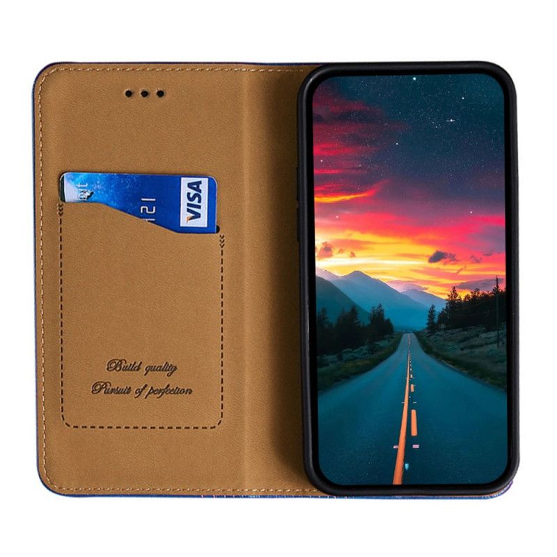 Folio-hoesje Xiaomi Redmi Note 11 / Poco M4 Pro 5g Telefoonhoesje Vintage Lederen Stijl