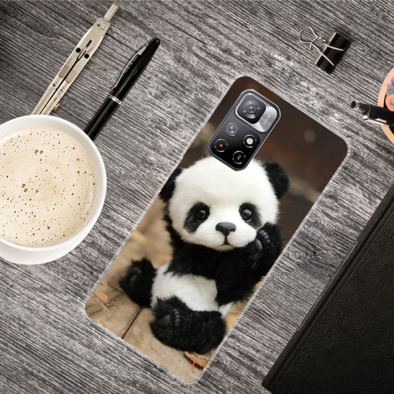 Hoesje Voor Xiaomi Redmi Note 11 / Poco M4 Pro 5g Flexibele Panda