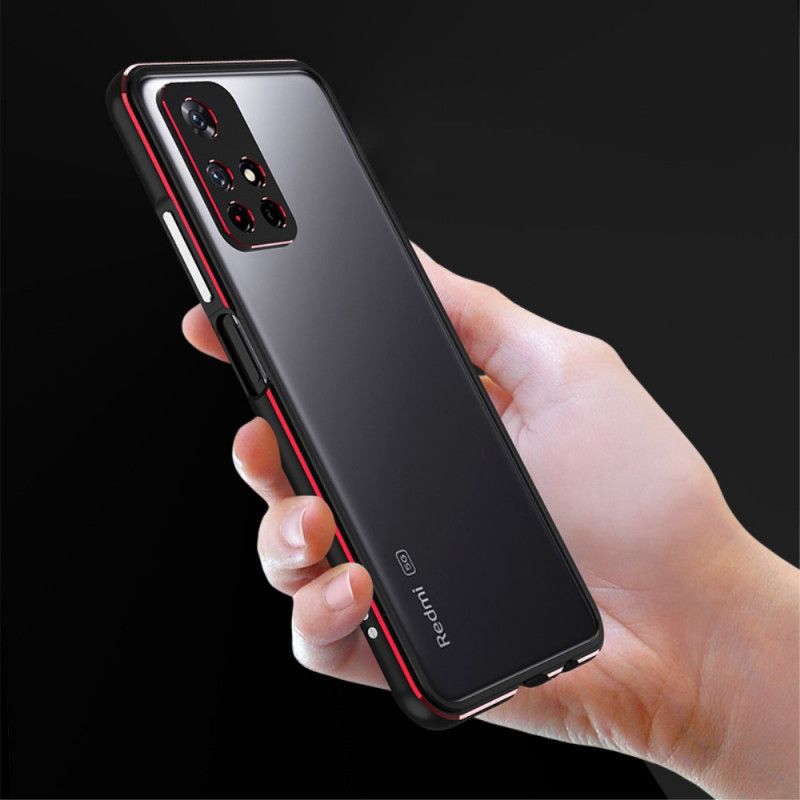 Hoesje Xiaomi Redmi Note 11 / Poco M4 Pro 5g Bumperframe En Achterste Fotomodulebescherming