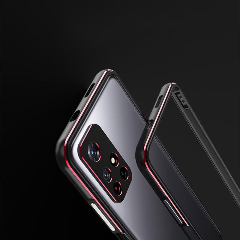 Hoesje Xiaomi Redmi Note 11 / Poco M4 Pro 5g Bumperframe En Achterste Fotomodulebescherming