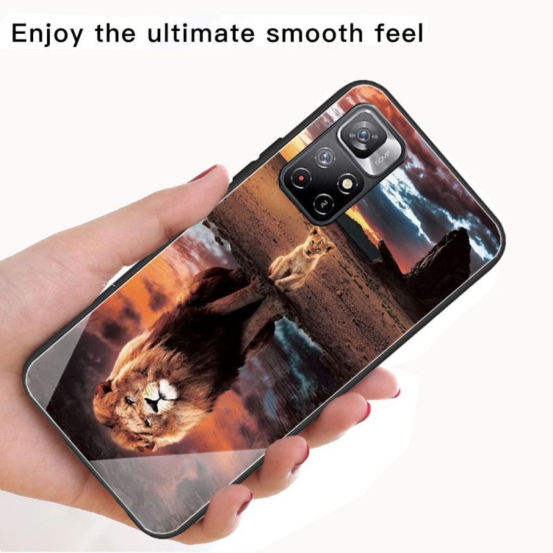 Hoesje Xiaomi Redmi Note 11 / Poco M4 Pro 5g Cub Van Gehard Glas Bescherming Hoesje