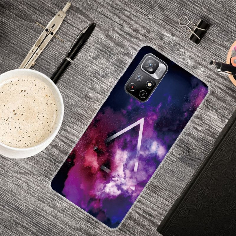 Hoesje Xiaomi Redmi Note 11 / Poco M4 Pro 5g Flexibele Geometrie