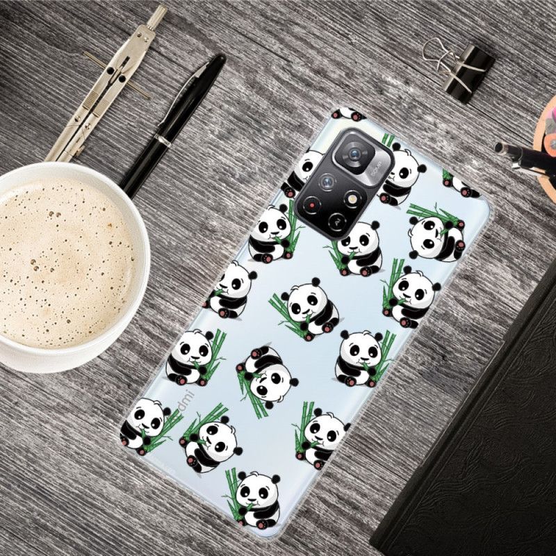 Hoesje Xiaomi Redmi Note 11 / Poco M4 Pro 5g Kleine Panda's