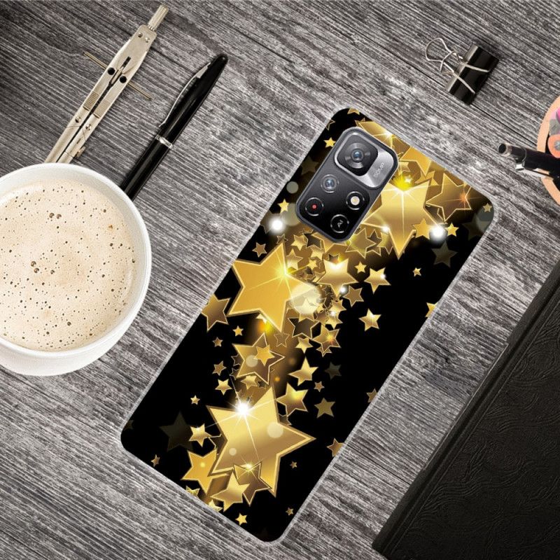 Hoesje Xiaomi Redmi Note 11 / Poco M4 Pro 5g Sterren