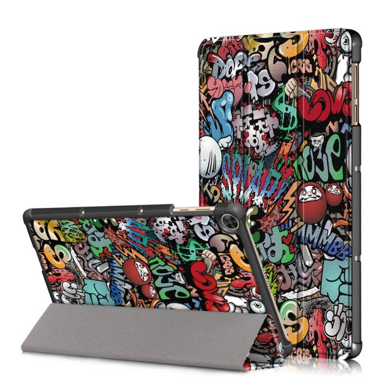 Smartcase Huawei MatePad T 10s Verstevigde Graffiti