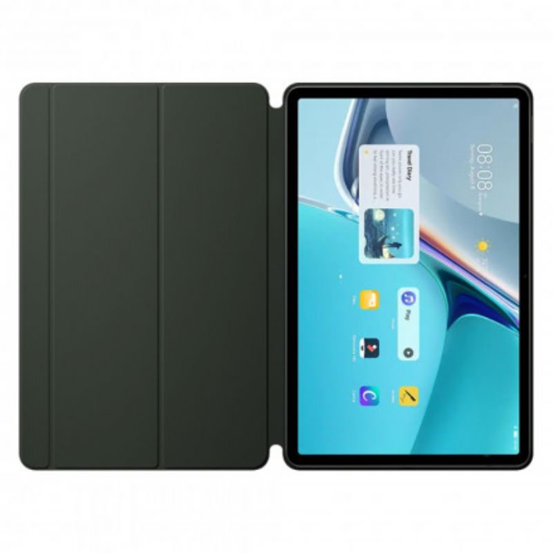 Smart Case Huawei Matepad 11 (2021) Kunstleer Ontwerp