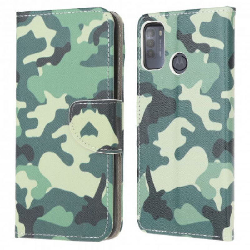 Bescherming Hoesje Moto G50 Militaire Camouflage