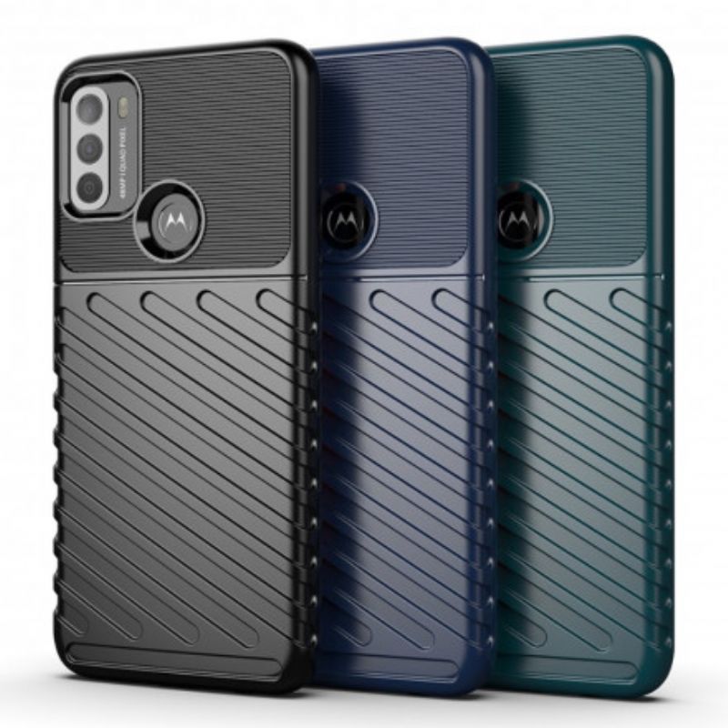 Hoesje Moto G50 Thunder-serie Bescherming Hoesje