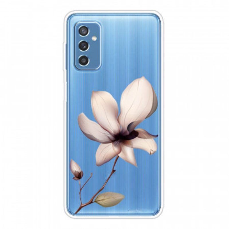 Hoesje voor Samsung Galaxy M52 5G Breekbare Bloem