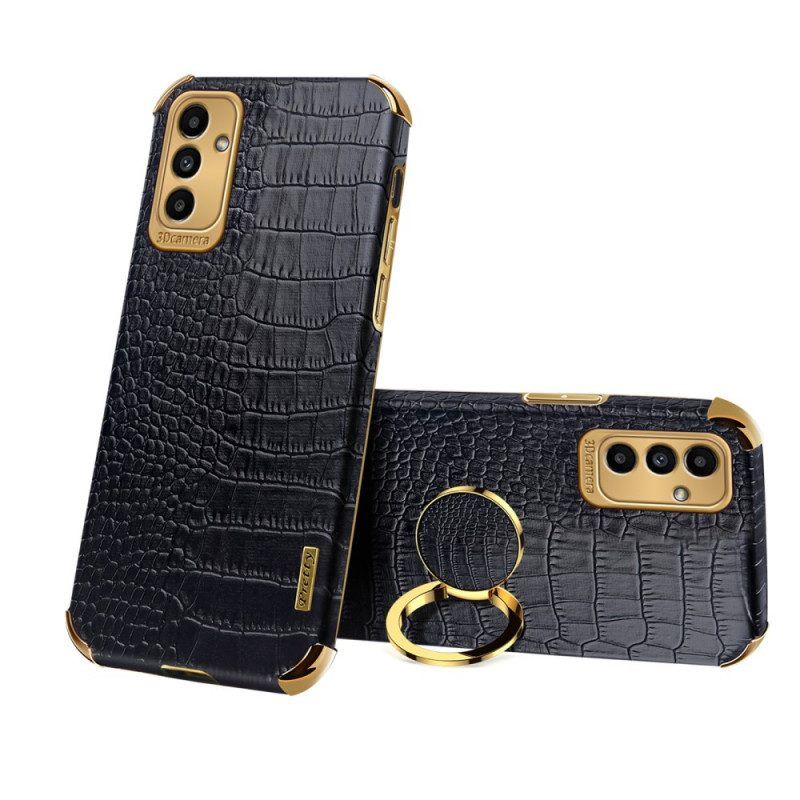 Hoesje voor Samsung Galaxy M52 5G Krokodillen Ring