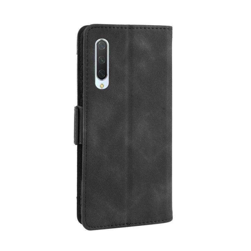 Flip Case Leren Xiaomi Mi 9 SE Rood Zwart Eersteklas Multikaart