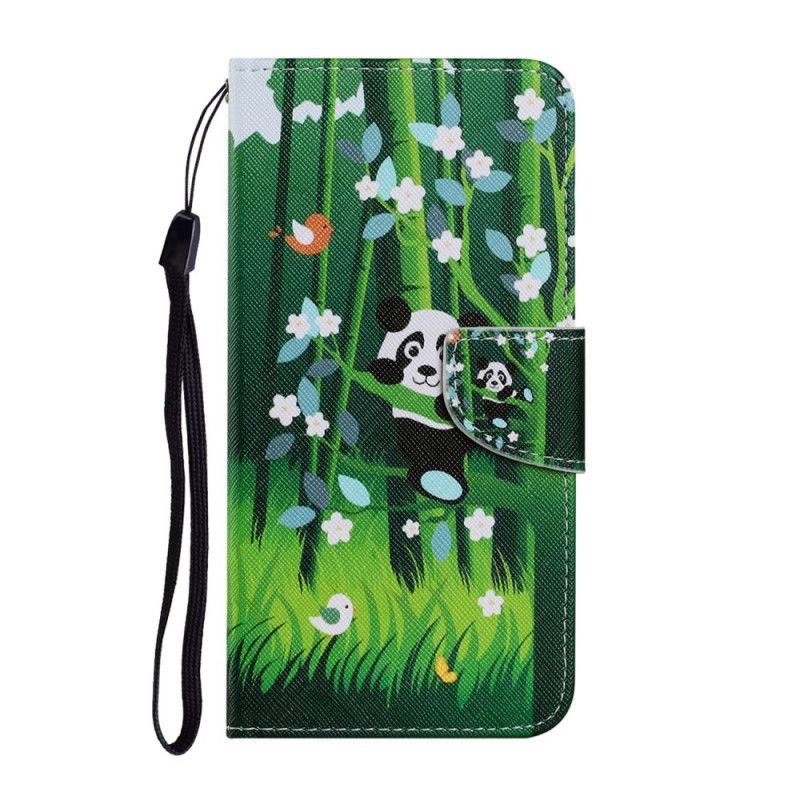 Bescherming Hoesje Samsung Galaxy A32 5G Telefoonhoesje Pandawandeling