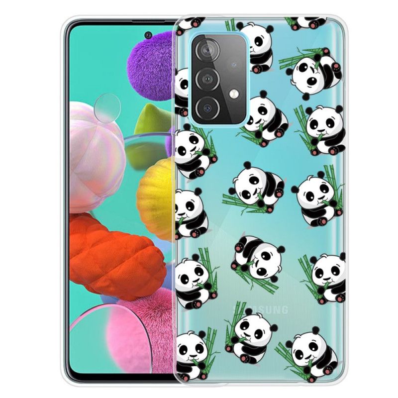 Case Hoesje Samsung Galaxy A32 5G Telefoonhoesje Kleine Panda'S