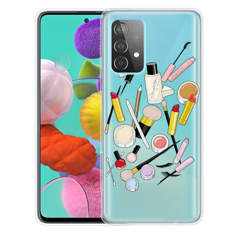 Case Hoesje Samsung Galaxy A32 5G Telefoonhoesje Topmake-Up