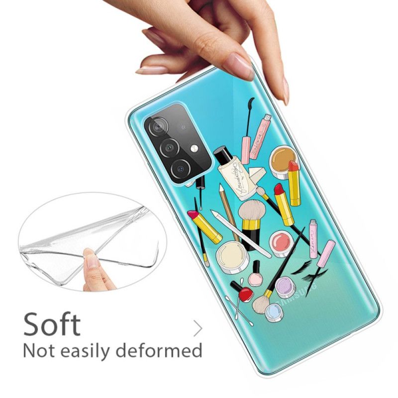 Case Hoesje Samsung Galaxy A32 5G Telefoonhoesje Topmake-Up