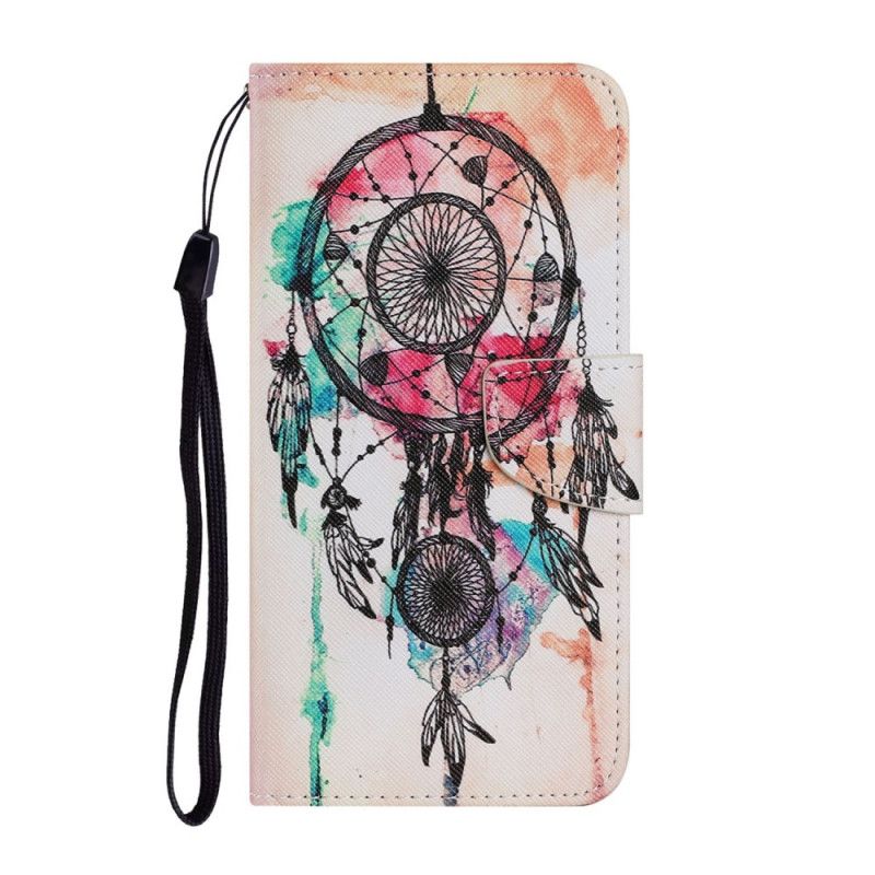 Cover Folio-hoesje Samsung Galaxy A32 5G Telefoonhoesje Aquarel Dromenvanger