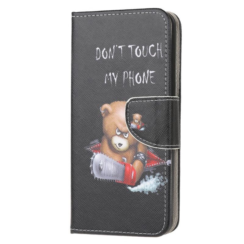 Cover Folio-hoesje Samsung Galaxy A32 5G Telefoonhoesje Gevaarlijke Beer