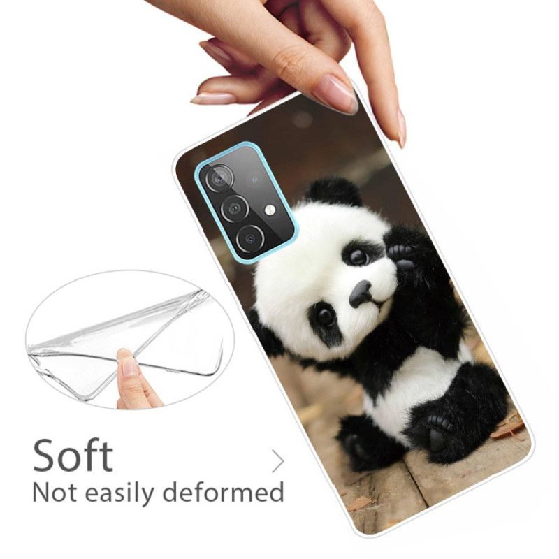 Cover Hoesje Samsung Galaxy A32 5G Telefoonhoesje Flexibele Panda