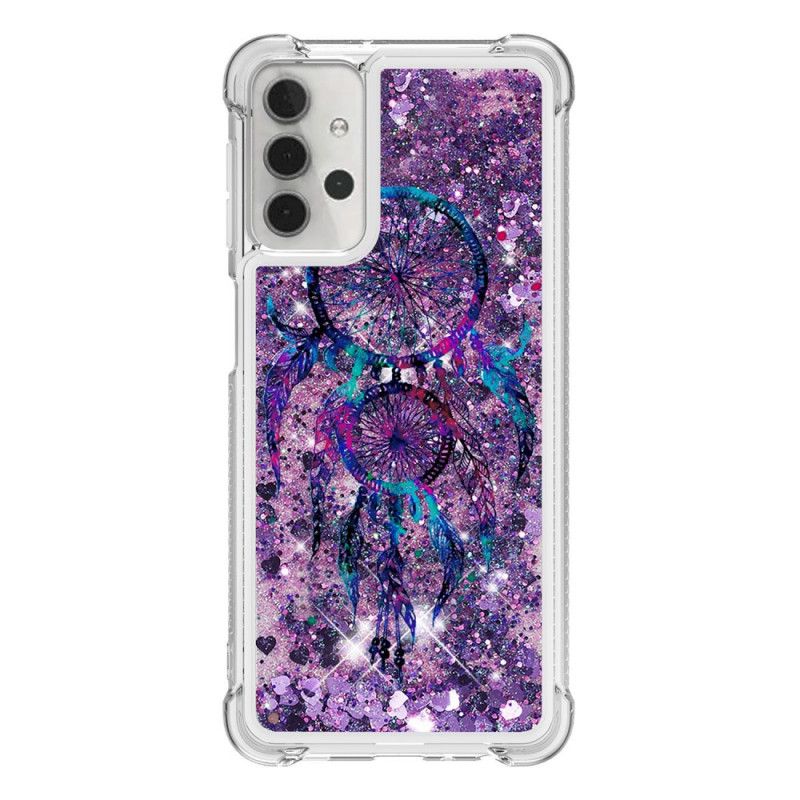 Cover Hoesje Samsung Galaxy A32 5G Telefoonhoesje Glitter Dromenvanger