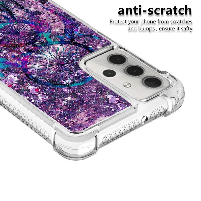 Cover Hoesje Samsung Galaxy A32 5G Telefoonhoesje Glitter Dromenvanger