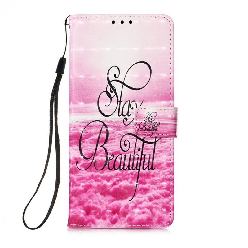 Flip Case Leren Samsung Galaxy A32 5G Blijf Mooi