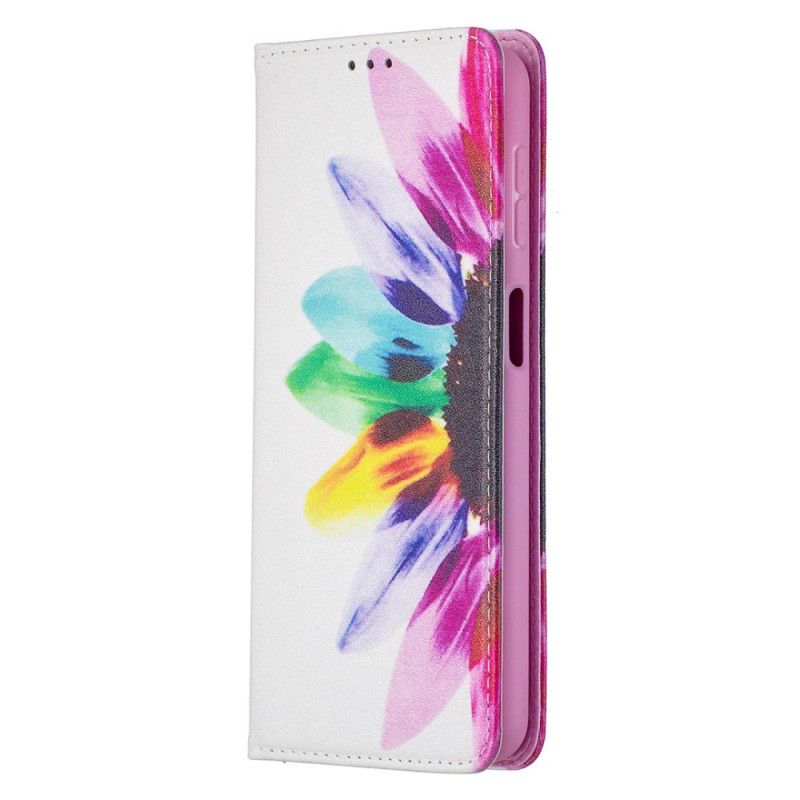 Folio-hoesje voor Samsung Galaxy A32 5G Aquarelbloem