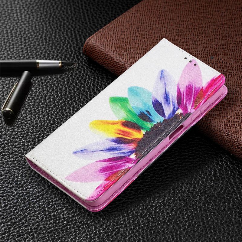 Folio-hoesje voor Samsung Galaxy A32 5G Aquarelbloem