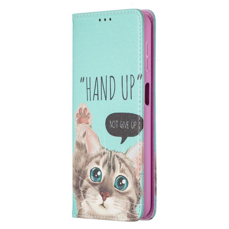 Folio-hoesje voor Samsung Galaxy A32 5G Hand Omhoog