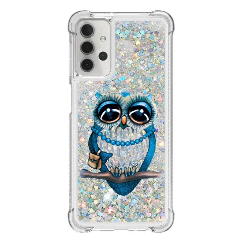 Hoesje Samsung Galaxy A32 5G Miss Uil Glitter