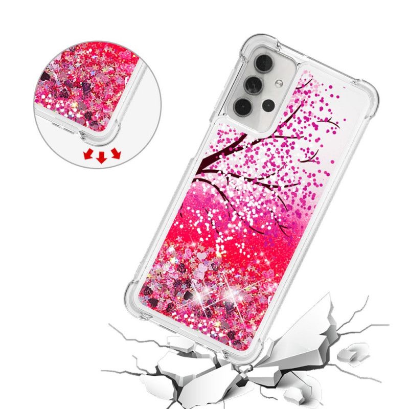 Hoesje Samsung Galaxy A32 5G Telefoonhoesje Glitterboom