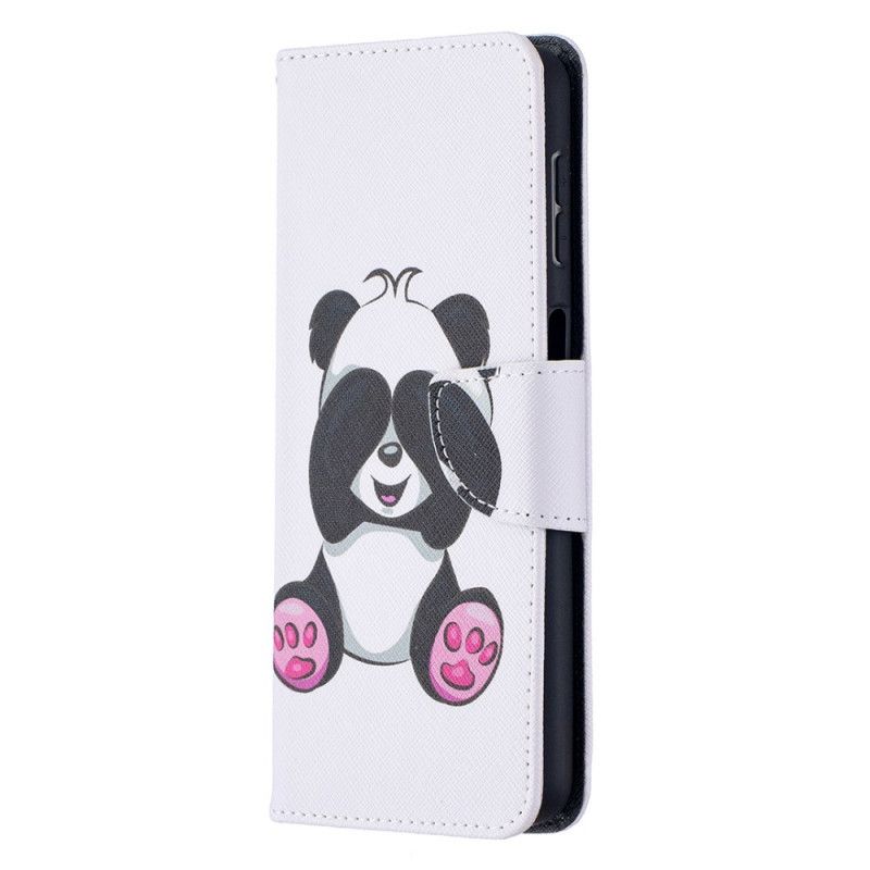 Leren Hoesje Samsung Galaxy A32 5G Leuke Panda