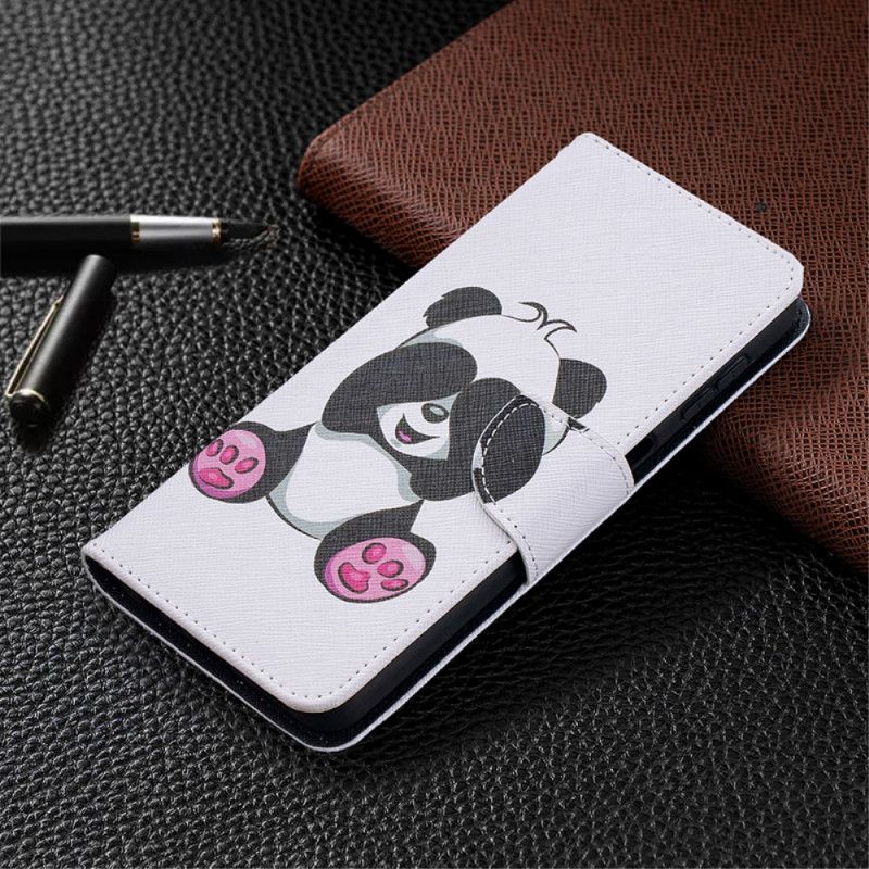 Leren Hoesje Samsung Galaxy A32 5G Leuke Panda