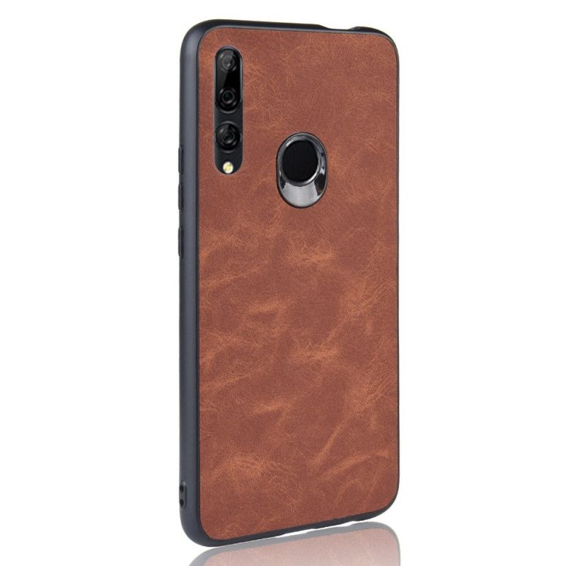 Cover Hoesje Honor 9X Donkerblauw Zwart Telefoonhoesje Premium Leereffect