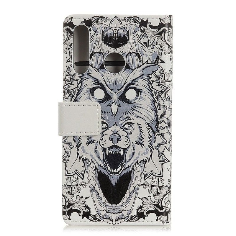 Leren Hoesje Honor 9X Woeste Dieren