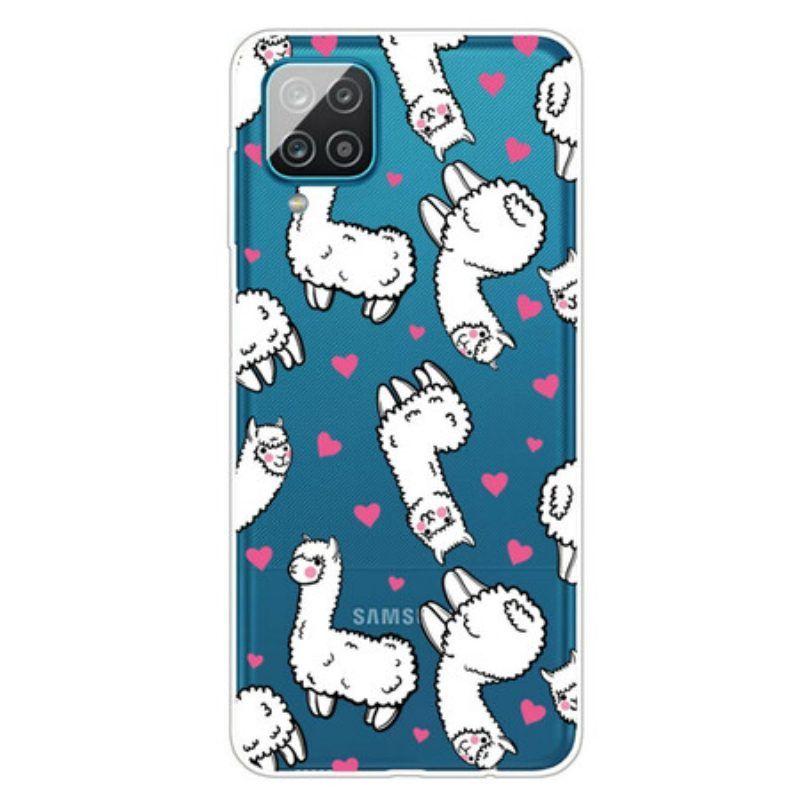 Hoesje voor Samsung Galaxy M12 / A12 Top Lama's