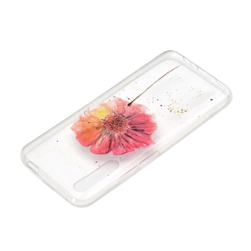 Hoesje Huawei P Smart Pro Pro Aquarel Klaproos