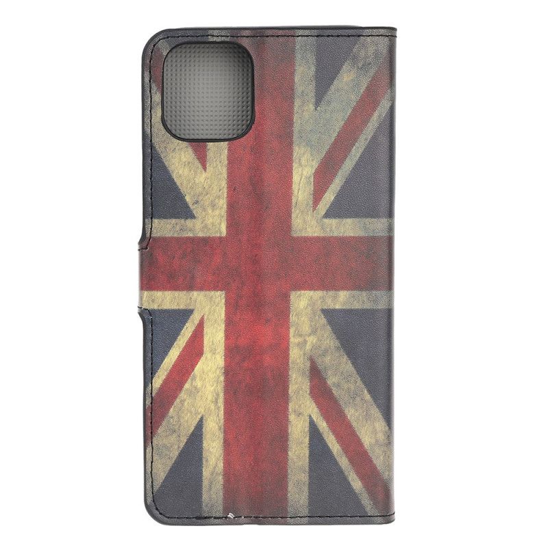 Bescherming Hoesje iPhone 12 / 12 Pro Telefoonhoesje Engelse Vlag