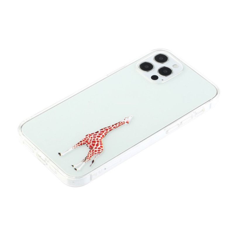 Hoesje iPhone 12 / 12 Pro Logo Giraffen Spellen