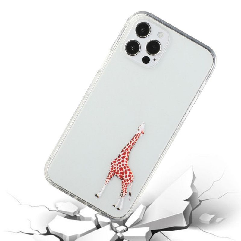 Hoesje iPhone 12 / 12 Pro Logo Giraffen Spellen