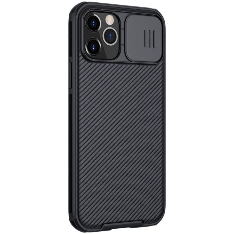 Hoesje iPhone 12 / 12 Pro Telefoonhoesje Nillkin Lensbescherming