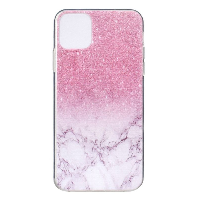 Hoesje voor iPhone 12 / 12 Pro Marmer