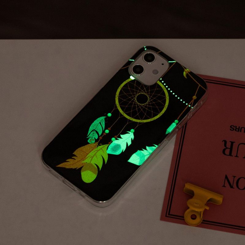 Hoesje voor iPhone 12 / 12 Pro Unieke Fluorescerende Dromenvanger