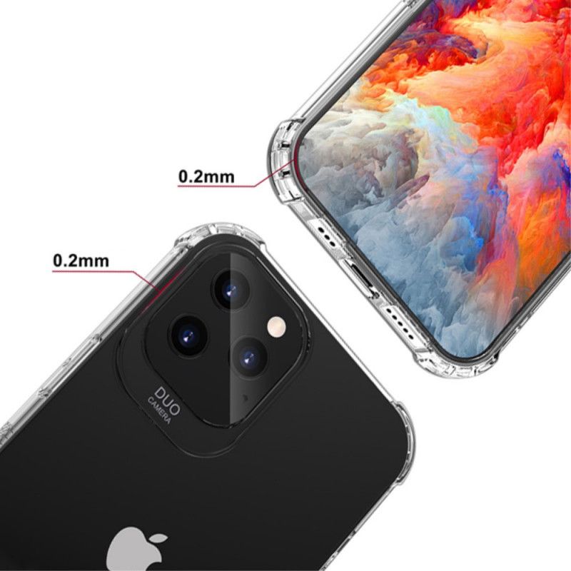 Hoesje voor iPhone 12 / 12 Pro Versterkte Transparante Nxe