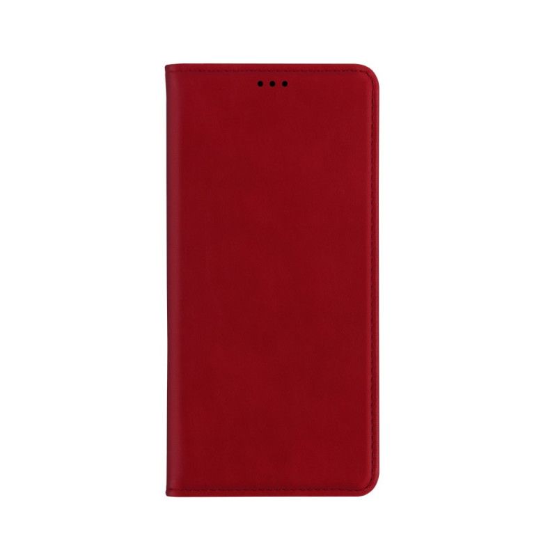 Leren Hoesje iPhone 12 / 12 Pro Rood Zwart Dzgogo Milo-Serie